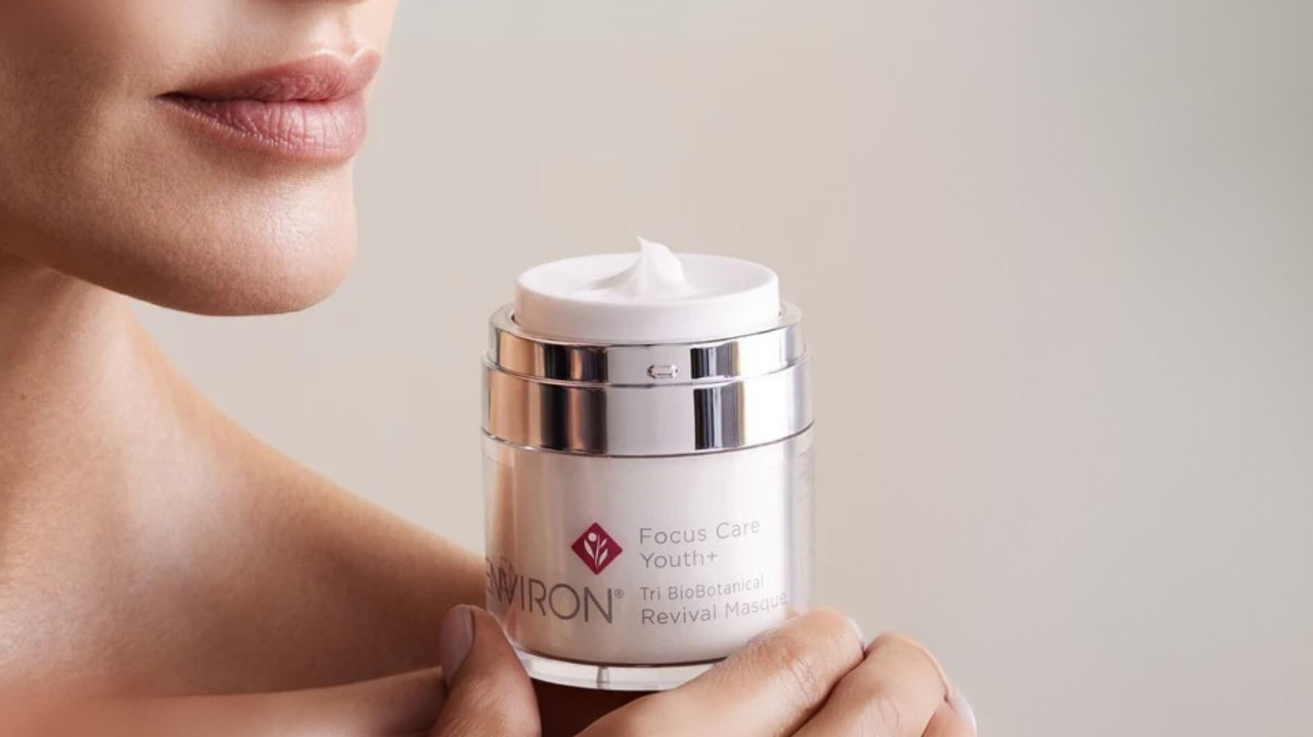 Environ Tri BioBotanical Revival Masque, known as the 'Facelift in a Jar,' award-winning rejuvenating mask for smoother, younger-looking skin