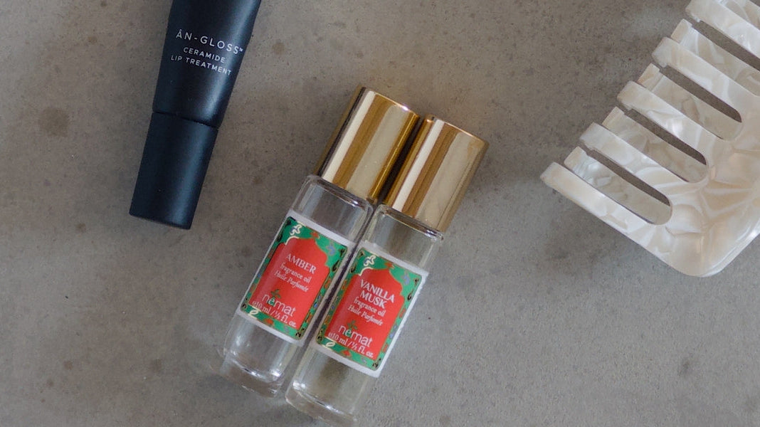 Face Club Nemat Amber Perfume Oil Roll-On – warm, long-lasting fragrance