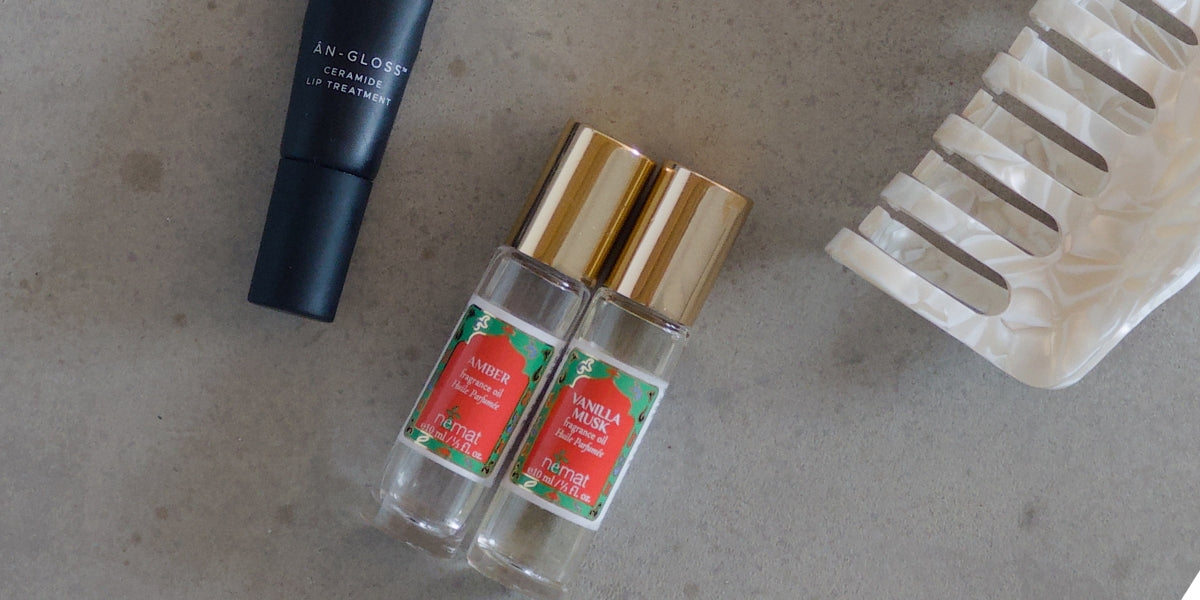 Face Club Nemat Amber Perfume Oil Roll-On – warm, long-lasting fragrance