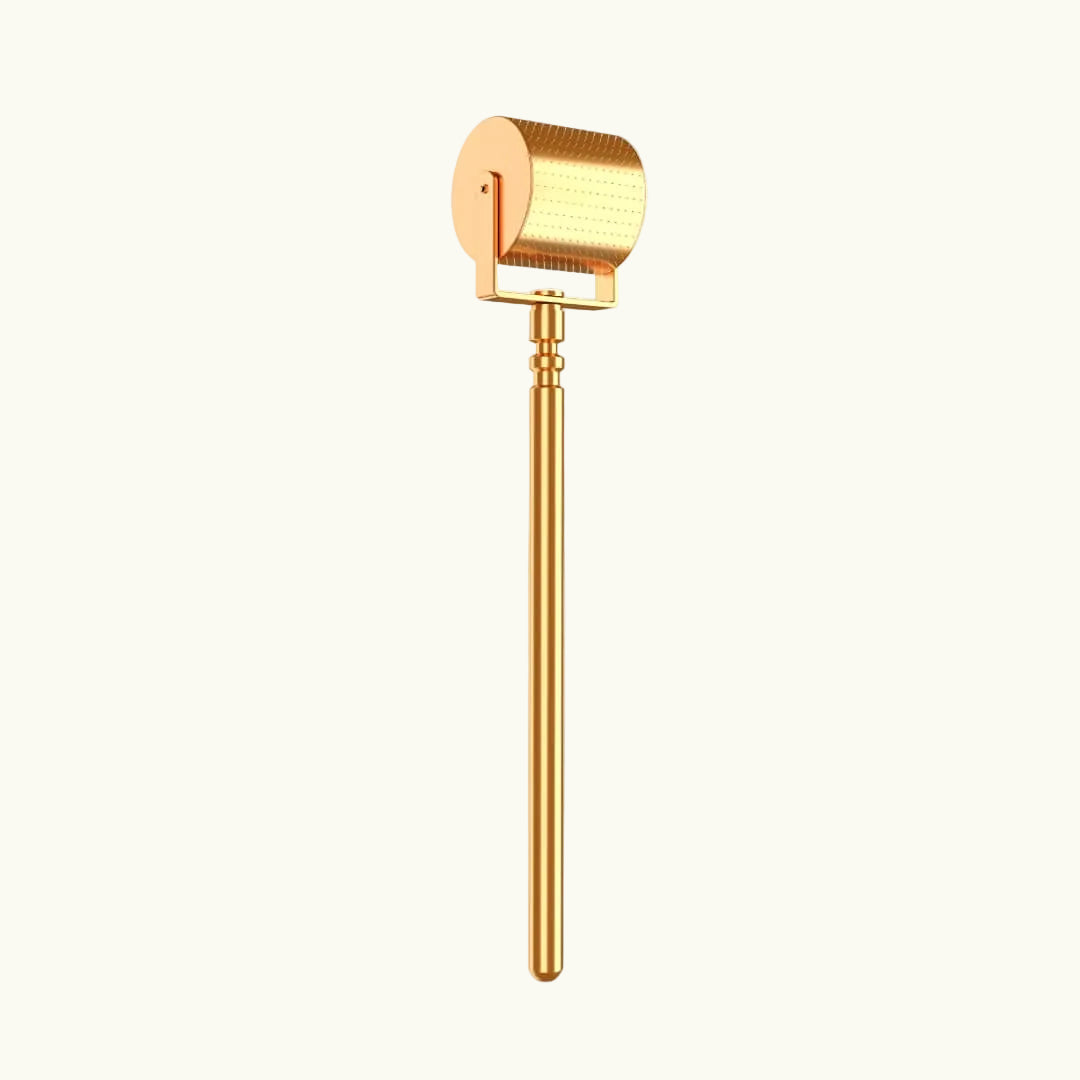 Face Club - Elevate your skincare routine with the Environ Gold Roller—14ct gold plated with 260 surgical needles to safely enhance product absorption, perfect for serious skincare enthusiasts aiming to improve fine lines, wrinkles, and skin texture. - Canada