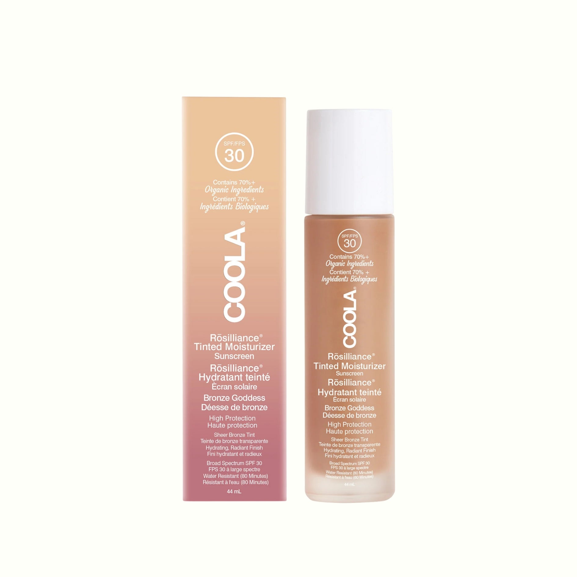 Coola Rosilliance sheer tinted SPF -Bronze Goddess