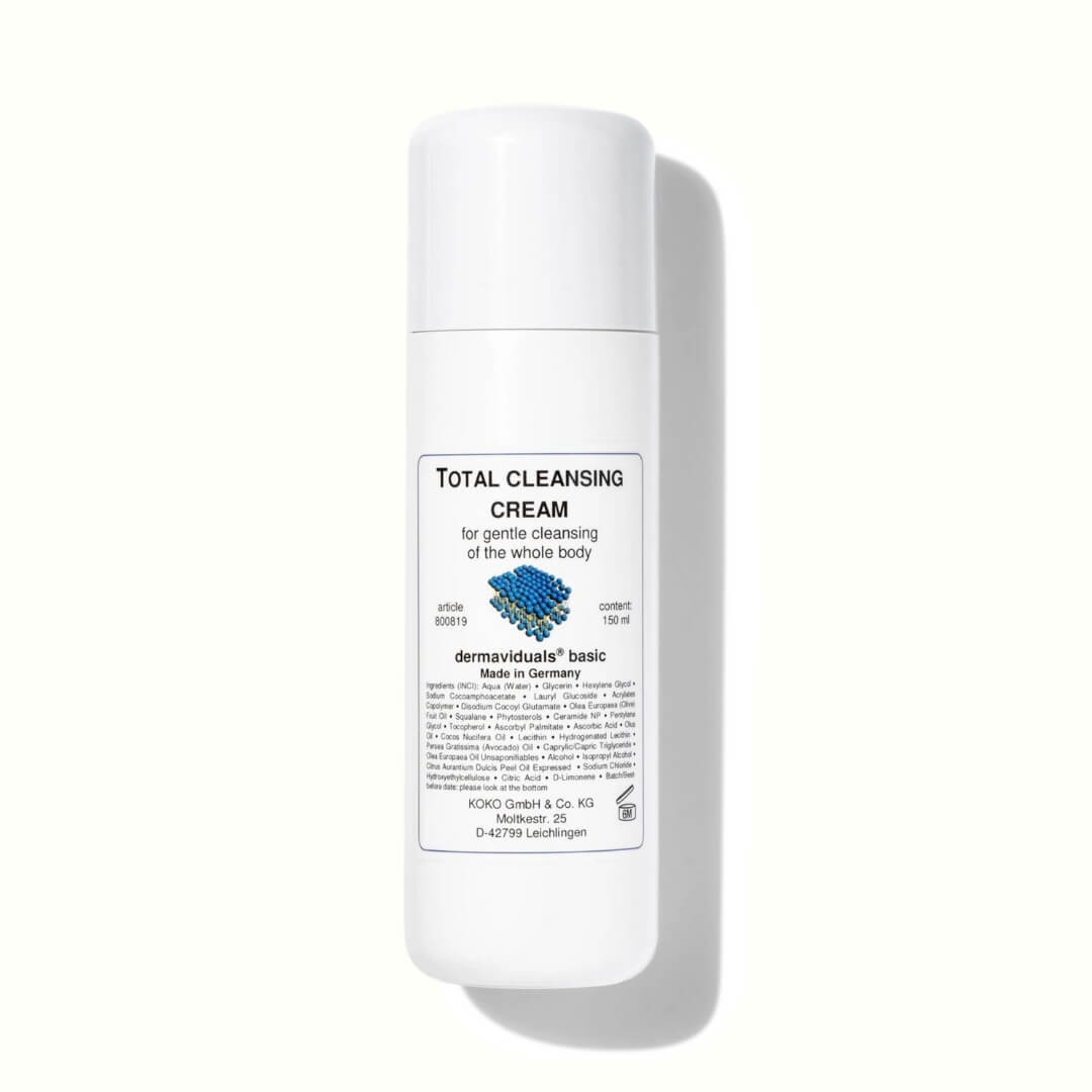 Gentle cleansing cream: Preservative-free, perfect for reactive skin.