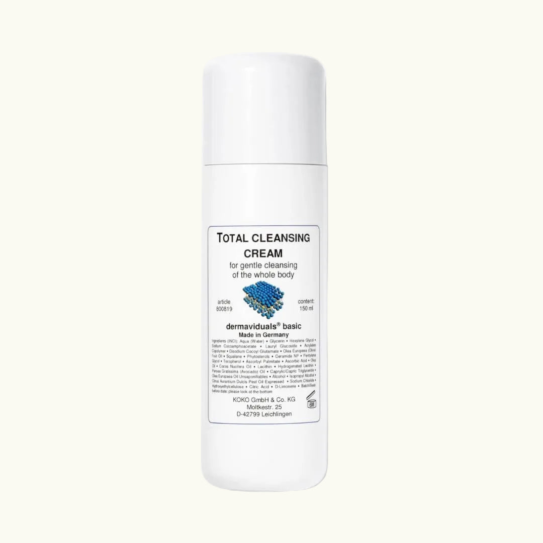 Gentle cleansing cream: Preservative-free, perfect for reactive skin.