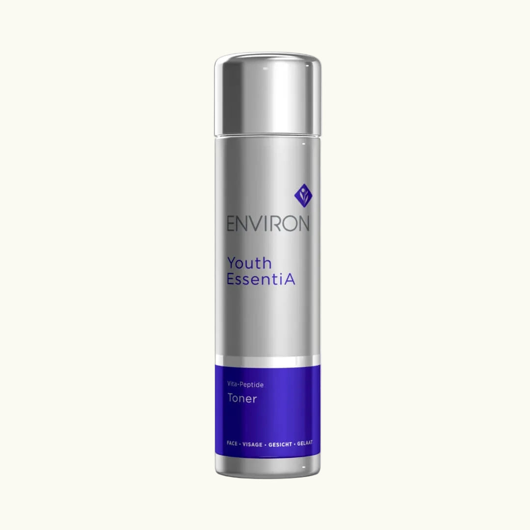 Vita-Peptide Toner: Anti-aging peptides, antioxidants, collagen renewal.