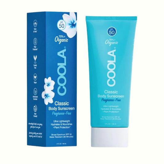Get full-body protection with SPF 30 Fragrance-Free Lotion, a dual-action sunscreen that shields skin from harmful UV rays and is specially formulated for long, active days in the sun.
