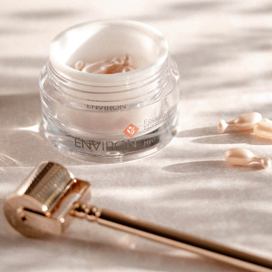 Transform your skincare with the Environ Gold Roller—14ct gold plated with 260 surgical needles for superior product absorption, ideal for those serious about enhancing results in fine lines, wrinkles, and uneven skin tone.