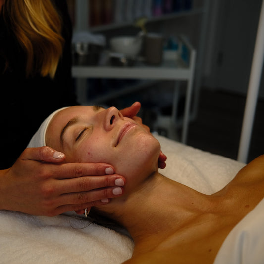 The Sculpt & Glow Facial uses Buccal Massage to lift and sculpt, releasing jaw tension, softening lines, and plumping lips, with exfoliation and Max+ LED therapy for a radiant, youthful glow. - Best Facial Massage | Best Facial Studio Greater Vancouver | Best Facial Treatment Vancouver | Best Facial Massage Vancouver | Skin Care Centre Vancouver | Best Facial Treatment Richmond BC