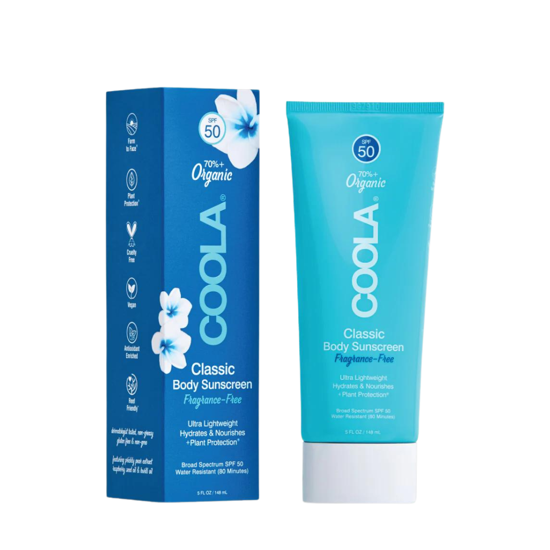 Coola Classic Body SPF 50 Fragrance Free Lotion Face Club